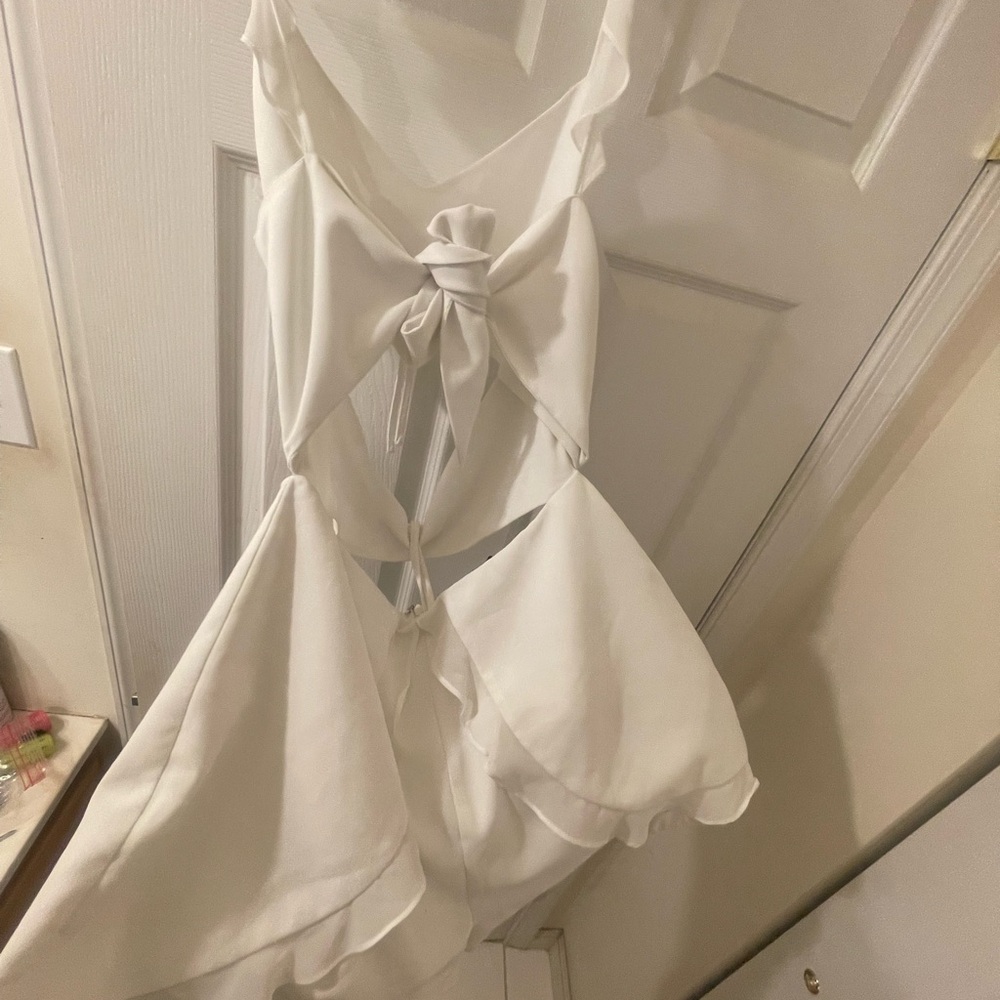 WHITE NBD ROMPER